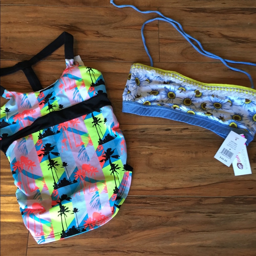 Two girls dance wear tops by California Kisses